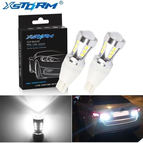 2Pcs W16W Led Bulb Canbus No Error T15 Led 1000LM Wedge Reverse Lights 921 912 Car Light Bulbs Auto Lamp White 6000K 12V