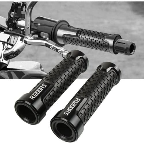 Hot sale 7/8''22mm For BMW R1200RS Universal Motorcycle Cnc Aluminum Rubber Hand Grip Bar handlebar grip