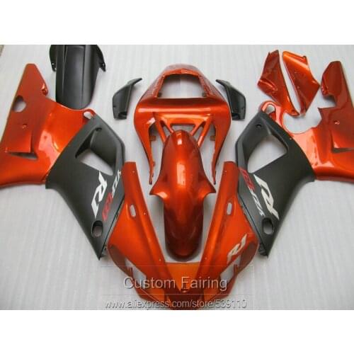 Bodywork hot sale fairing kit for Yamaha YZFR1 00 01 wine red silver fairings set YZF R1 2000 2001 LK29