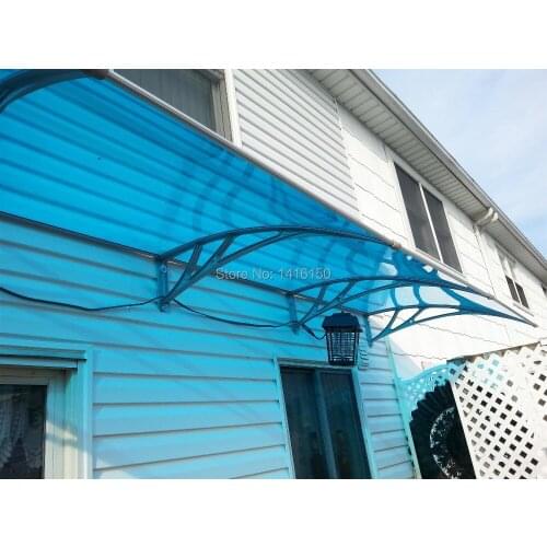 DS120300-P,120x300CM,Deep 120cm,Wide 300cm.polycarbonate door canopy awnings