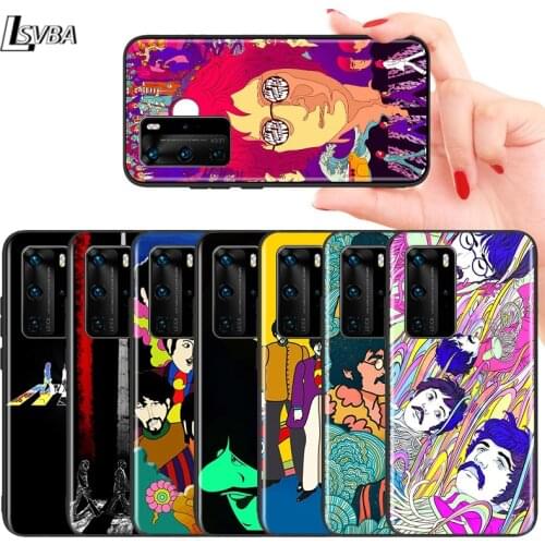 Classic Rock Band For Huawei Mate 10 20 X 5G 30 40 RS Porsche Design P Smart S Z Lite Pro Plus Phone Case