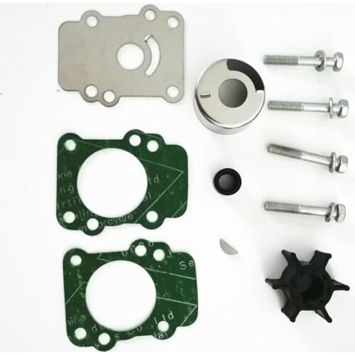 Water Pump Impeller Kit for Yamaha 9.9hp 15hp 9.9 15 hp Outboard 682-W0078-A1-00 18-3148 682-W0078-A1