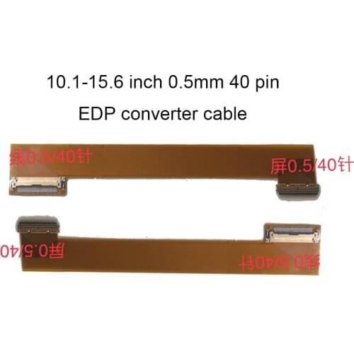Computer Cable 40P 10.1 14.0 14.1 15.6 Inch Laptops LCD LED Screen EDP Converter Cable 40 Pin connector adapter internal wiring