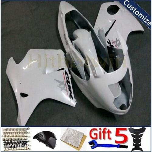 Motorcycle cowl For CBR1100XX 1997 1998 1999 2000 2001 2002 2003 CBR 1100XX ABS plastic Fairings hull Injection mold white