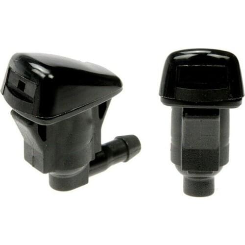 Jet Washer nozzles Connector Hose Windshield Accessories Black Plastic