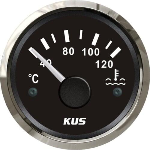 Brand New Water Temp Gauges 52mm Water Temperature Indicators 12v / 24v Suitable for Auto Boat