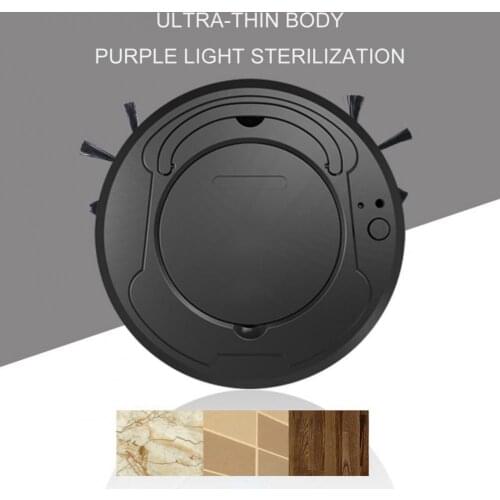 1500pa Smart Robot Vacuum Cleaner Sweeping Robot One-button Started Low Noise Intimate ABS Labor-saving Vacuum Cleaner for Home