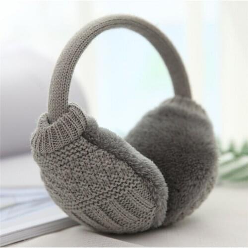 Winter Warm Earmuffs Knitted Children Ear Muffs For Boy Earmuffs For Girls Baby Gift Ear Warmers