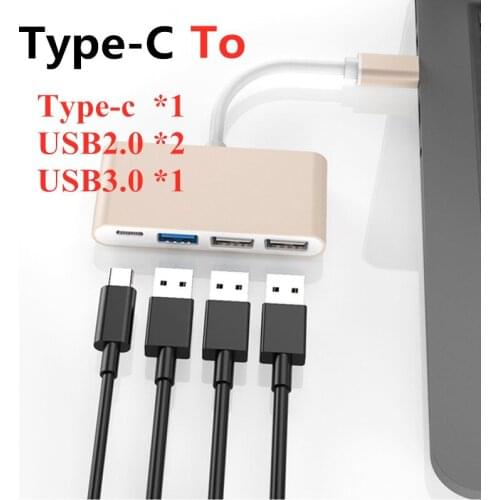 Adapter Type-c docking station to USB2.0 USB3.0 hub Type-c hub PD multifunction c for macbook samsung huawei other PC laptop
