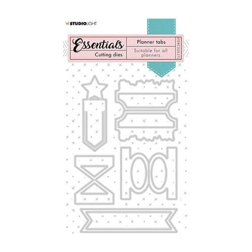 AliliArts Metal Cutting Dies Planner tabs diy Scrapbooking Photo Album Decorative Embossing PaperCard Crafts Die