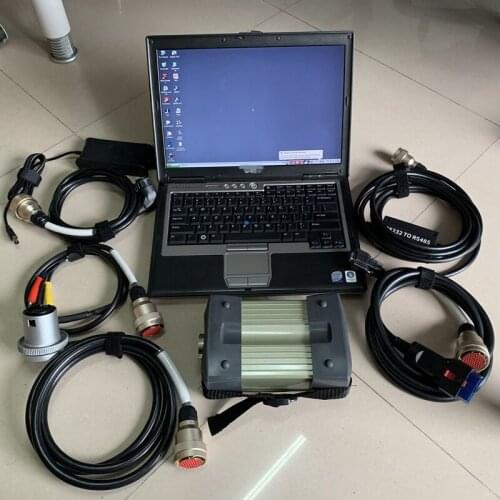 Mb star c3 Auto diagnostic computer used laptop D630 4G 320GB HDD High Quality software installed well Ready to use for old cars