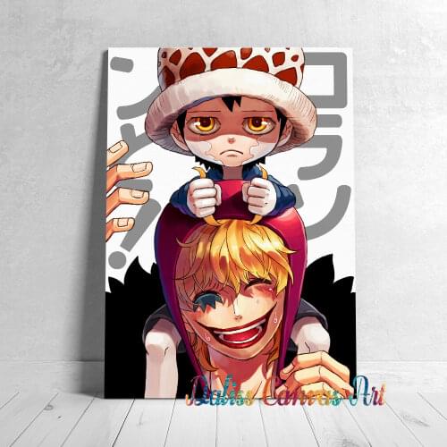 Anime Canvas Trafalgar Law Pictures Home Decoration Paintings Poster HD Prints Wall Art Modular Living Room Framed