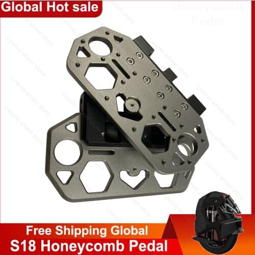 KingSong S18 Honeycomb pedal Off Road Pedal New Widen Pedal Original Cool Monowheel Accessories Off Road Pedal