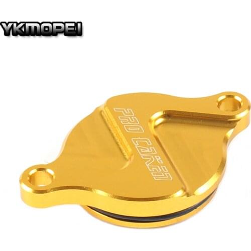 Motorcycle CNC Engine Oil Filter Cover Cap For SUZUKI RMZ 250 RMZ250 07-16 RMZ450 05-16 RMX450Z 2010