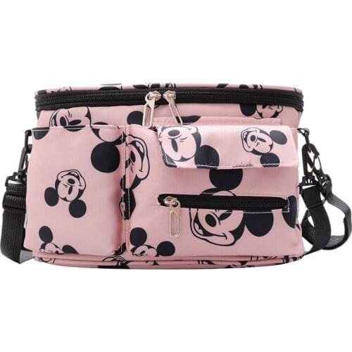 Disney cartoon backpack mommy bag new fashion ladies one-shoulder portable multifunctional backpack large capacity mom bag gift