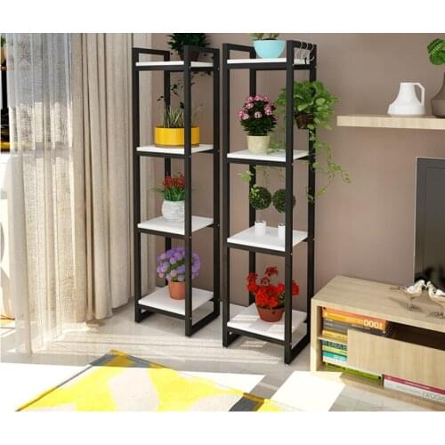 Fleshy flower rack small household goods rack sitting room balcony tieyi multi - layer floor plant pot plants shelf