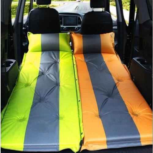 Car Travel Bed SUV Air Car Mattress for Back Seat Cover Camping Companion PVC Automatic inflation
