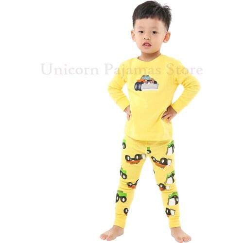 Boys Fashion Cartoon Animal Pajamas Children Sleepwear Baby Homewear Nightwear Kids Night Pajamas