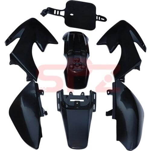 Off-road motorcycle plastic parts fender vehicle shell cover kit for small flying eagle Honda XR50 CRF50 off-road motorcycle