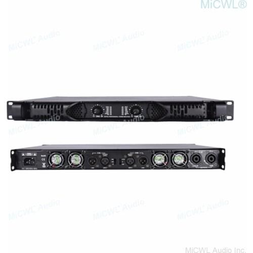 Professional Dual Channel 4600W Super Power Digital Power Amplifier Drive Large Horn Speaker Output Rating 1400 Watt Each Way