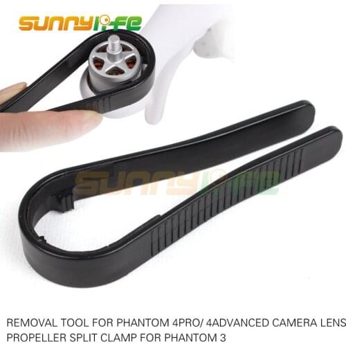 Sunnylife Lens Cover Filter Dismount Tool Motor Clamp Propeller Split Clip for DJI Phantom 4 PRO V2.0 /Advanced Phantom 3 Series