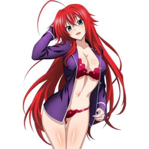 Vinyl Car Decorative Stickers HIGH SCHOOL DXD Rias Gremory Render Anime Girl Decal Sexy Beauty Sticker