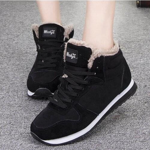 Winter Boots Women Ankle Boots Keep Warm Women Short Boots Comfortable Shoes Woman Fashion Shoes For Ladies Sneakers Men Unisex