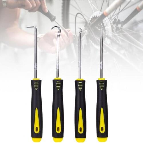 ZTTO 4Pcs/set Car Auto Vehicle Oil Seal Screwdrivers Set Car O-Ring Seal Gasket Puller Remover Pick Hooks Car Remover Tools Kit