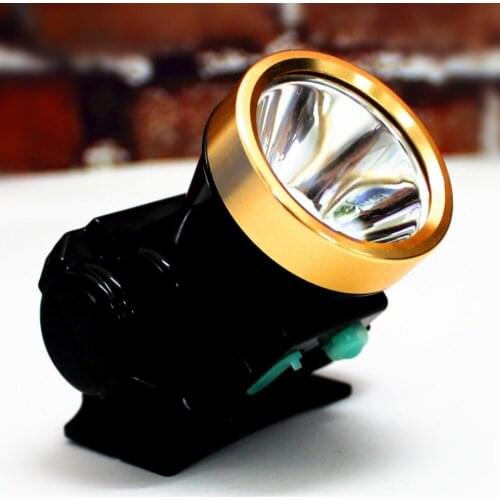 2016 Lastest Design Led T6 Waterproof Super Bright 3000mah High Capacity Fishing Headlamp With Head Tape 90 Degree Bead Angle