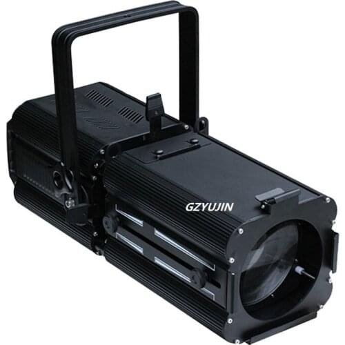 4pcs/lot Flightcase 200w Theater Warm or Cold White 4in1 zoom led ellipsoidal leko profile light