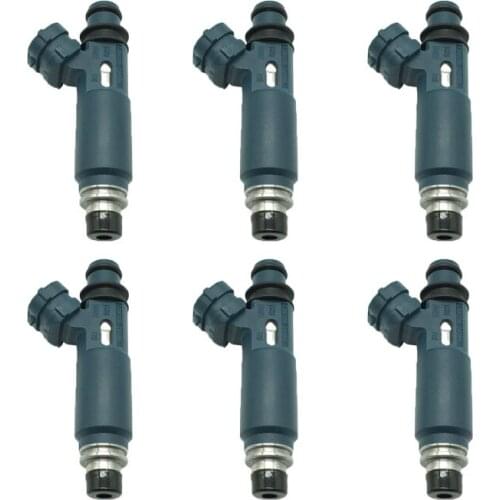 6pcs Fuel Injector For Toyota Land Cruiser Tundra Lexus GX470 LX470 4.7L oem 23250-50040 23209-50040 2320950040