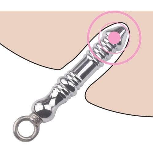 Stainless Steel Anal Sex Toys For Men Prostate Massager Dildo Anal Plug Anus Dilator Butt Plug Adult Sex Toys For Women Men