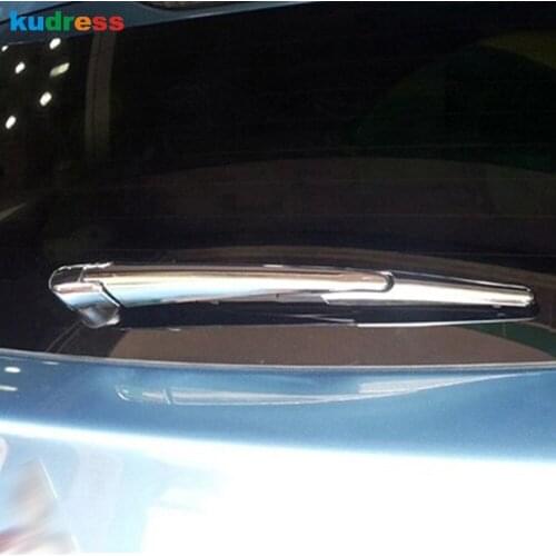 For Mitsubishi Outlander 2013 2014 2015 2016 2017 ABS Chrome Rear Window Wiper Cover Trims Tail Windscreen Arm Frame Car Styling