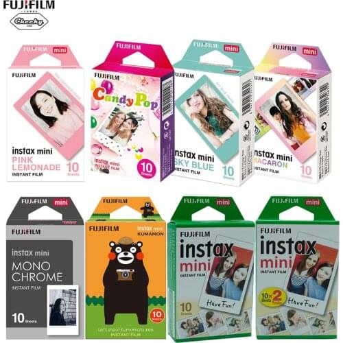 Fuji Fujifilm Instax Mini Film Photo Frame 10 sheets Photo Paper For Instax Mini 9 Mini 8 Instant Mini 70 90 Film Genuine