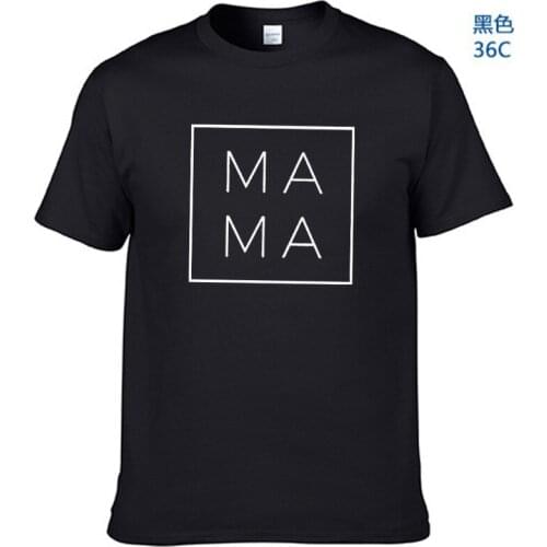 100% cotton funny Mama Square men tshirt casual short sleeve men t shirt o-neck summer t-shirt male t shirts