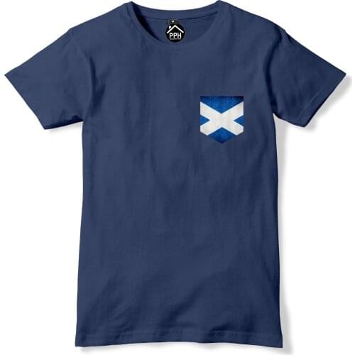 T Shirt Fashion Men T Shirt Free Shipping Vintage Print Pocket Scotland Flag T Shirt Scots Rugbyer Mens3D Printed T-Shirts