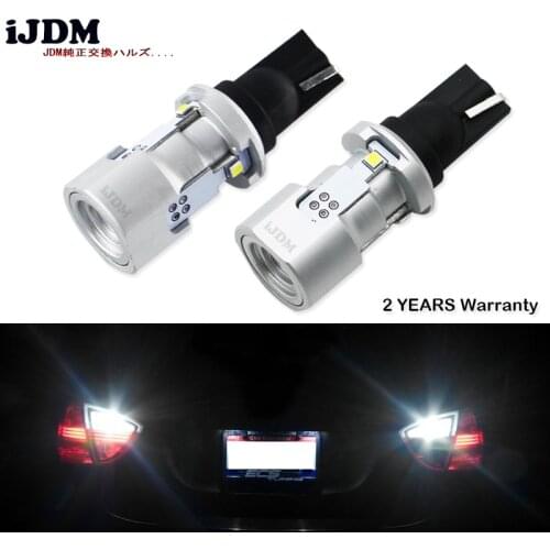 IJDM CAN-bus Error Free W16W LED 912 921 T15 LED Bulbs For Cars Audi BMW Mercedes Porsche Volkswagen For Backup Reverse Lights