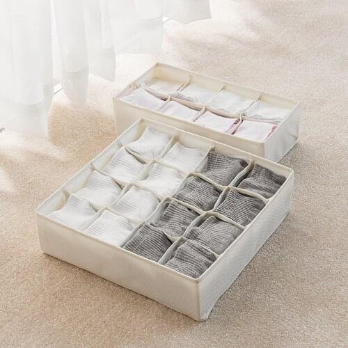 Creative Coverless Format Storage Box Drawer Organizers Multi-Function Sock Clothing Wardrobe Storage Home Storage Organization