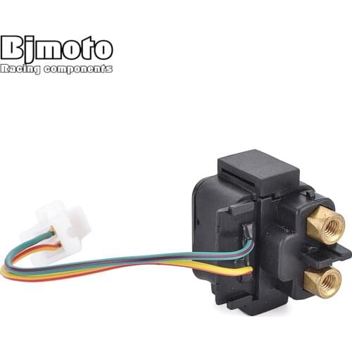 BJMOTO Motorcycle Starter Relay Solenoid For Yamaha SR 125 YFM 350 XS Warrior YN 100 Neos YQ 100 Aerox RAPTOR 50 YFM50