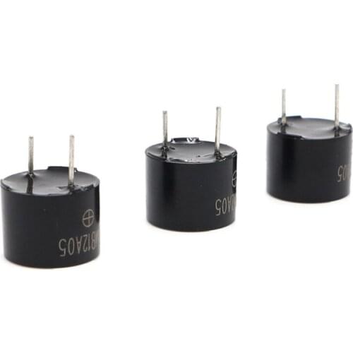 New Arrival 10pcs 5v Active Buzzer Magnetic Long Continous Beep Tone 12*9.5mm
