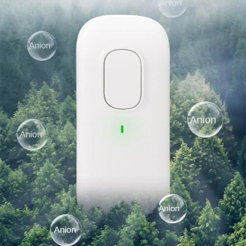 New Plug-in PM2.5 Smoke Removal Mini Air Purifier for Household Negative Ion