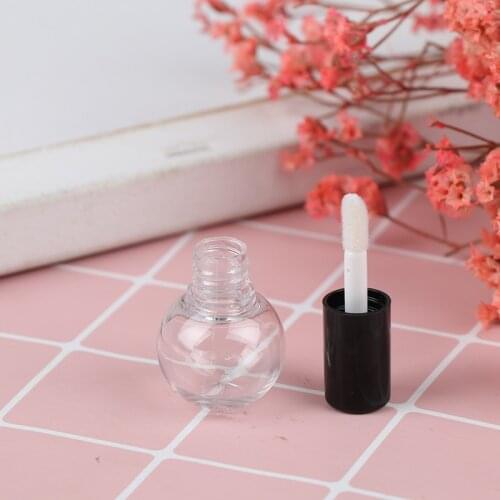 1pc 4cm*2.5cm Empty Transparent Lip Gloss Tubes Plastic Balm Tube Lipstick Mini Sample Cosmetic Container