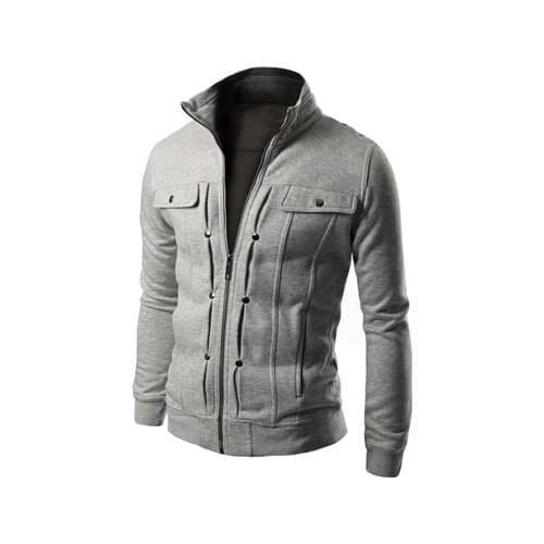 Hoodies Mens Sportwear Zipper Decoration Sweatshirt Men Casual tracksuit Coat Fashion Men Hiphop Clothes Hoodie 4XL,YA670