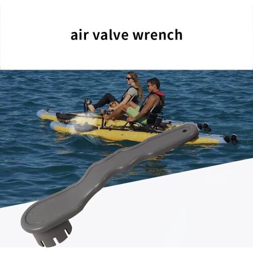Universal PVC Air Valve Wrench 8 Groove Wrench Replacement for Inflatable Boats Kayak Canoe Dinghy Accessories