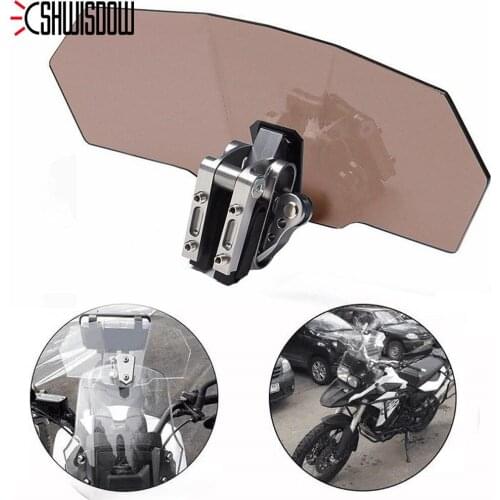 Motorcycle Parts Wind Deflector Windscreen Windshield for BMW R1200 gs honda vfr 800 Yamaha kawasaki versys 650 Suzuki DL250