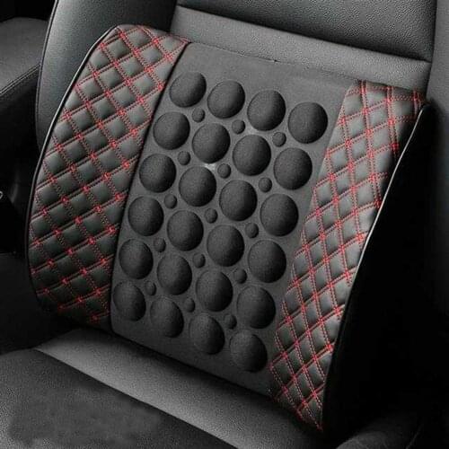 55% Dropshipping!!Car Electric Massage Cushion Vehicle Seat Back Waist Support Lumbar Pad Massager