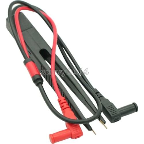 70cm Multimeter Probe 10mm Car Digital Multimeter SMD Inductor Test Clip Meter Probe Tweezers for Resistor Multimeter Capacitor