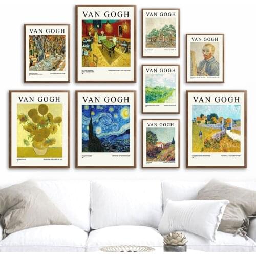 Abstract Oil Flower Leaf Meado Wtree Hut Wall Art Canvas Painting Nordic Posters And Prints Wall Pictures For Living Room Decor