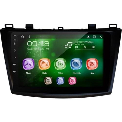 Allways 9" IPS Screen Android 9.0 Octa-core Ram 2GB Rom 32GB Car Multimedia for Mazda 3 2012-2015 Orignal Style with 2.5D Touch