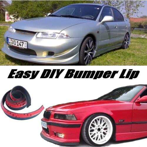 NOVOVISU Bumper Lip Deflector Lips For Mitsubishi Chariot Grandis / Nimbus / Space Wagon / Savrin Front / Body Kit Wing